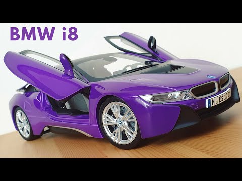 REVIEW: Paragon Models 1:18 BMW i8 - Twilight Purple Pearl - YouTube