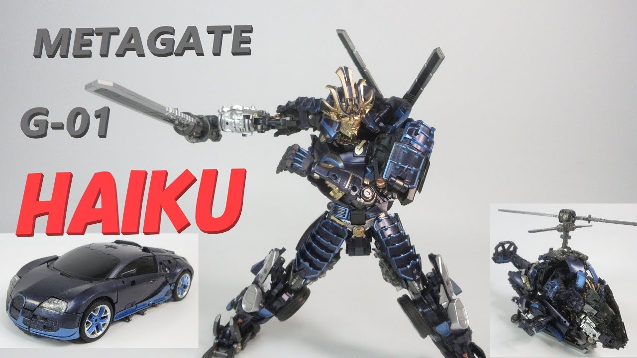 TF非正規玩具レビュー】 スゴイ造形の変形俳句サムライ！ MetaGate G