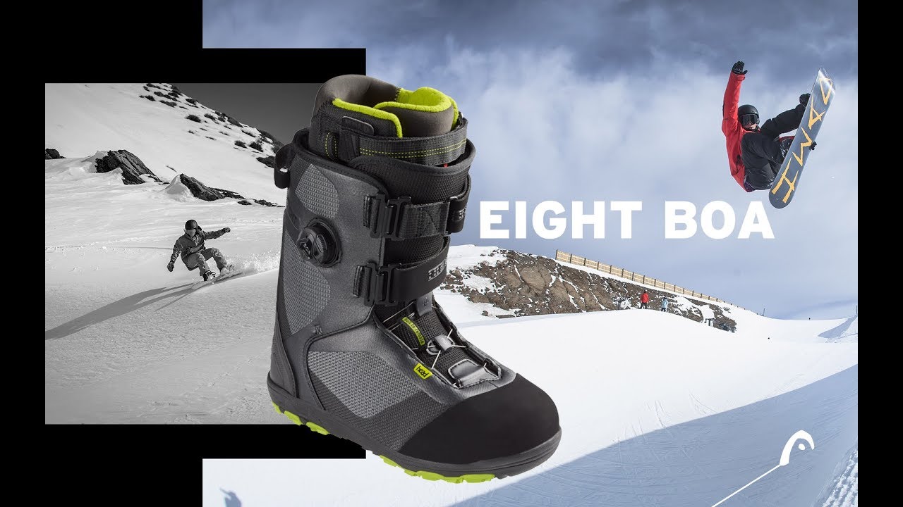 HEAD Snowboard Boots 2019/20: EIGHT BOA - YouTube