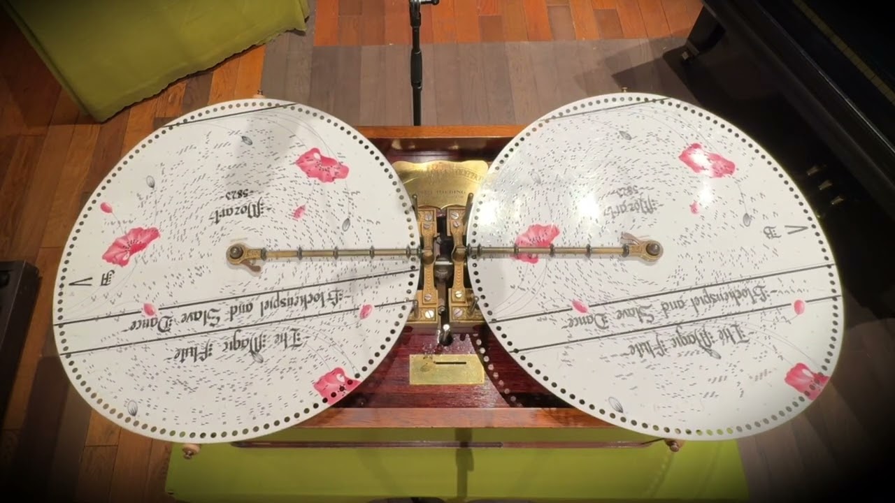 オペラ『魔笛』より：ジェミニ（ディスクオルゴール） - YouTube