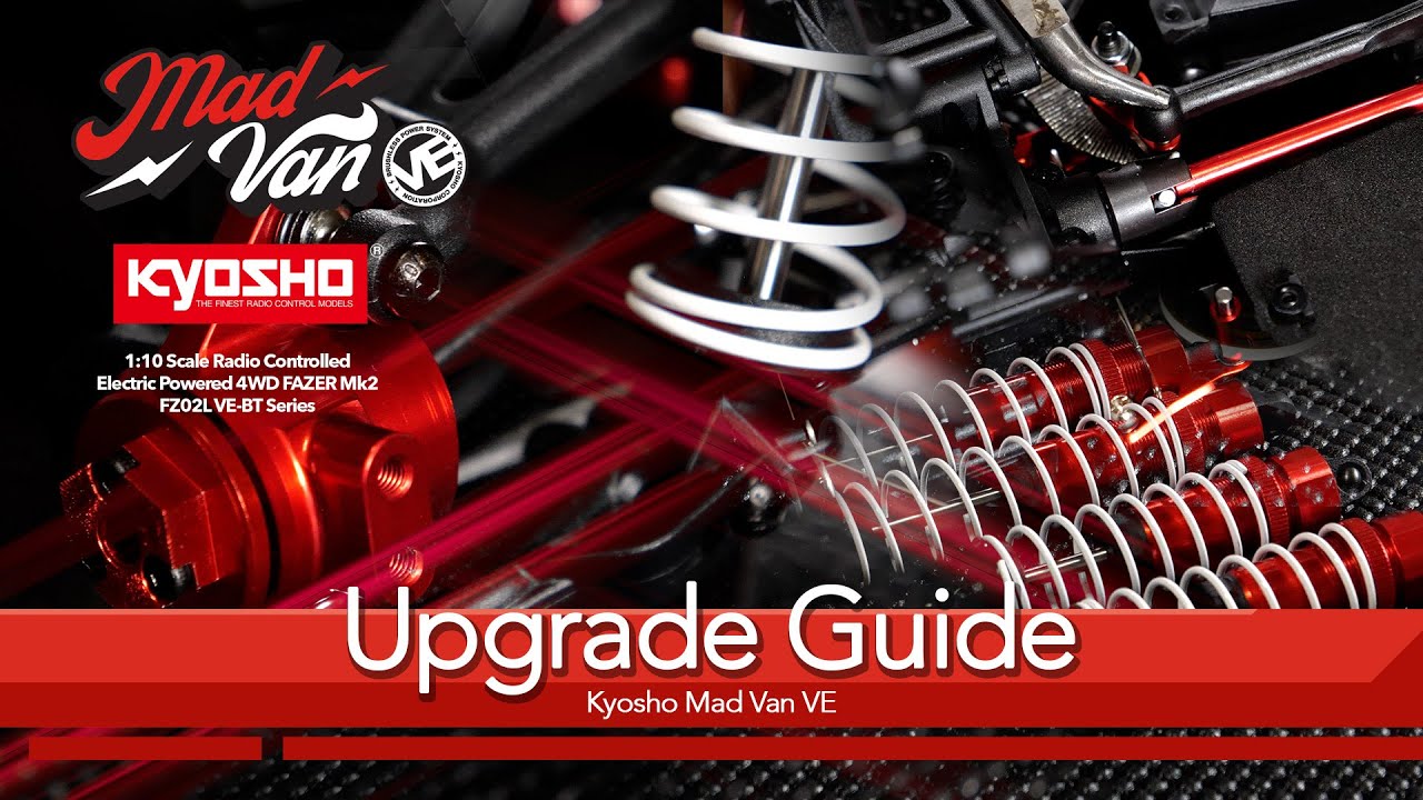 KYOSHO MAD VAN VE UPGRADE GUIDE - YouTube