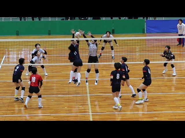2024JOC都道府県対抗バレー】準決勝 京都選抜 vs 茨城選抜 第2セット