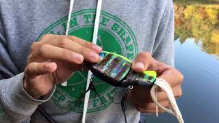 陸っぱりの秘密兵器・超多機能ギル型ビッグベイト”フラワーホーン” ④