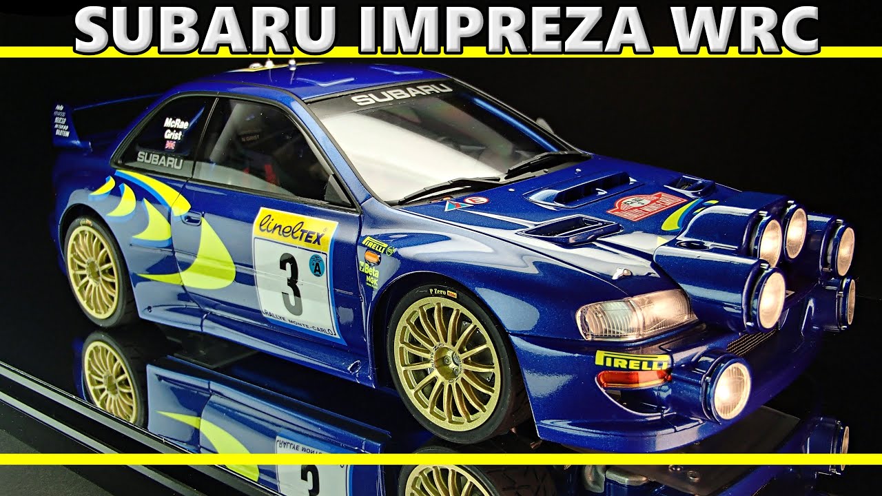 SUBARU IMPREZA WRC '98 Montecarlo / TAMIYA 1/24 / Scale Model