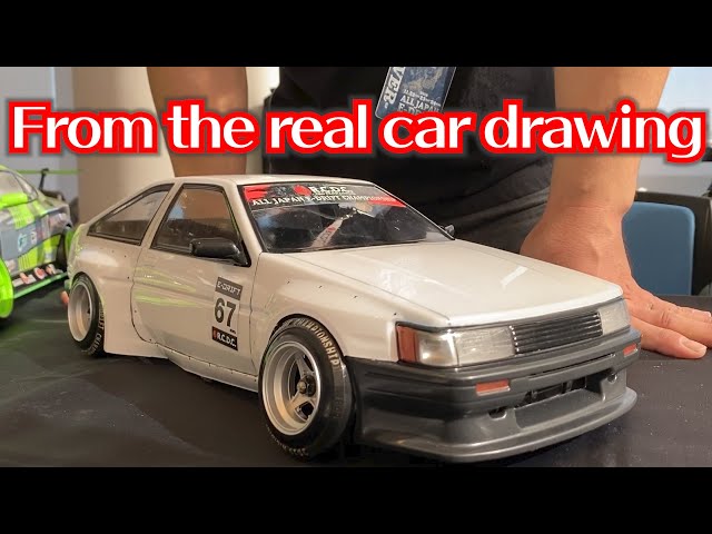 1/10 real scale Toyota AE86 *** No compromise *** - YouTube