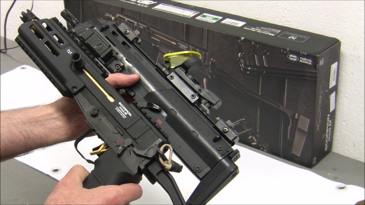 Scorpion Mod M (Tokyo Marui): A Comprehensive Review - YouTube