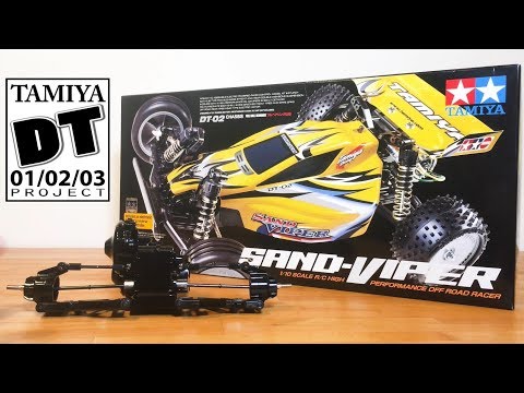 Tamiya DT-01/02/03 Project #2: Tamiya Sand Viper (DT-02) Unboxing
