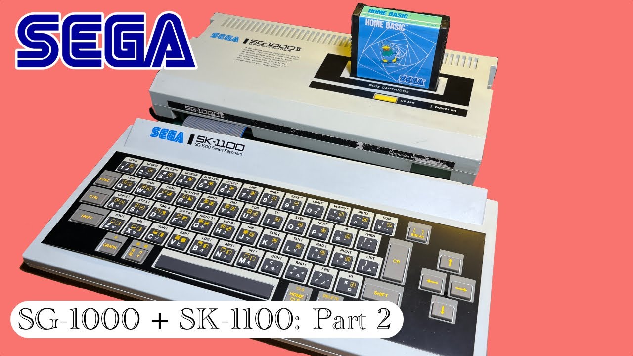 🇯🇵 Sega SG-1000 II + SK-1100: Part 1 (Intro) [TCE #0111] - YouTube