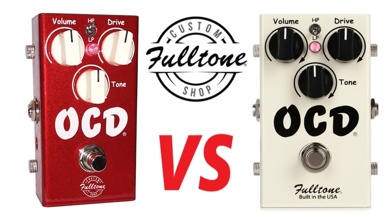 Fulltone OCD Custom Shop Limited candy apple vs V2 *** Another