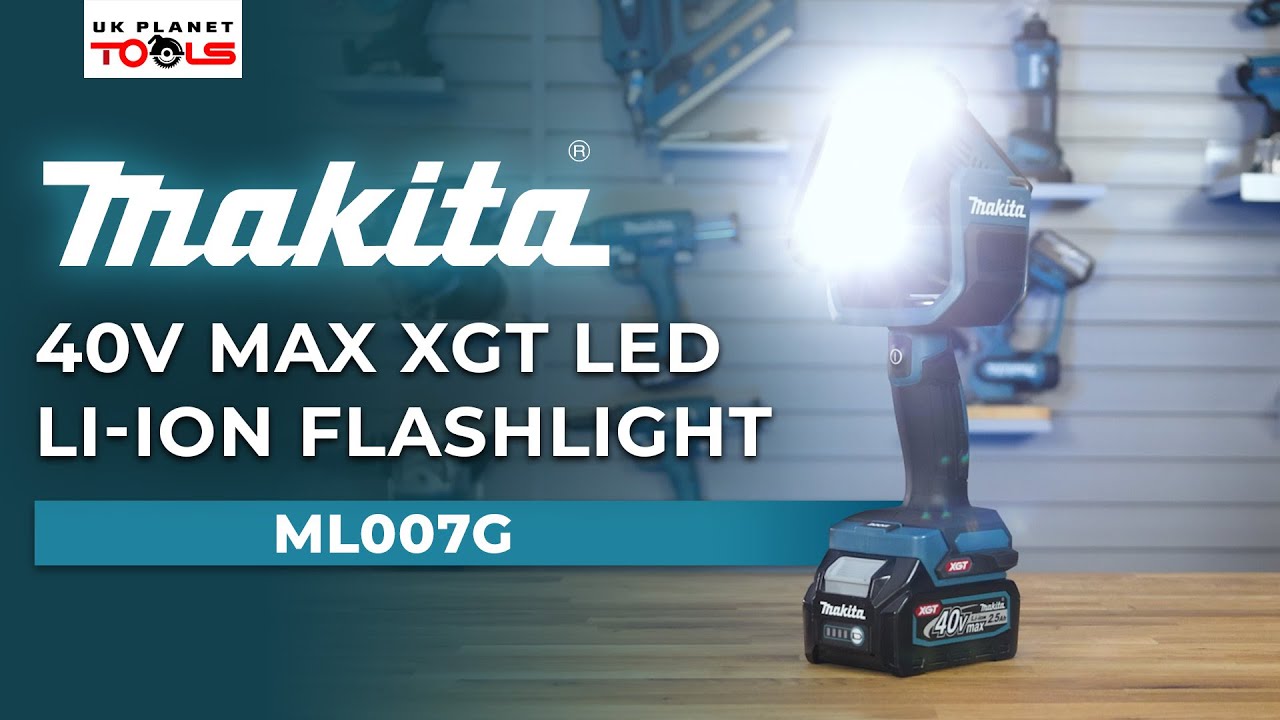 Makita 40V XPT Cordless Flashlight with 4 Light Modes (ML007G