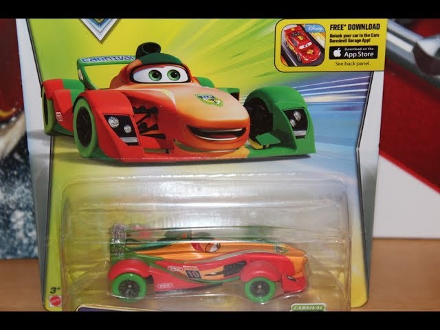 Mattel Disney Cars Carnival Racers Rip Clutchgoneski (World Grand