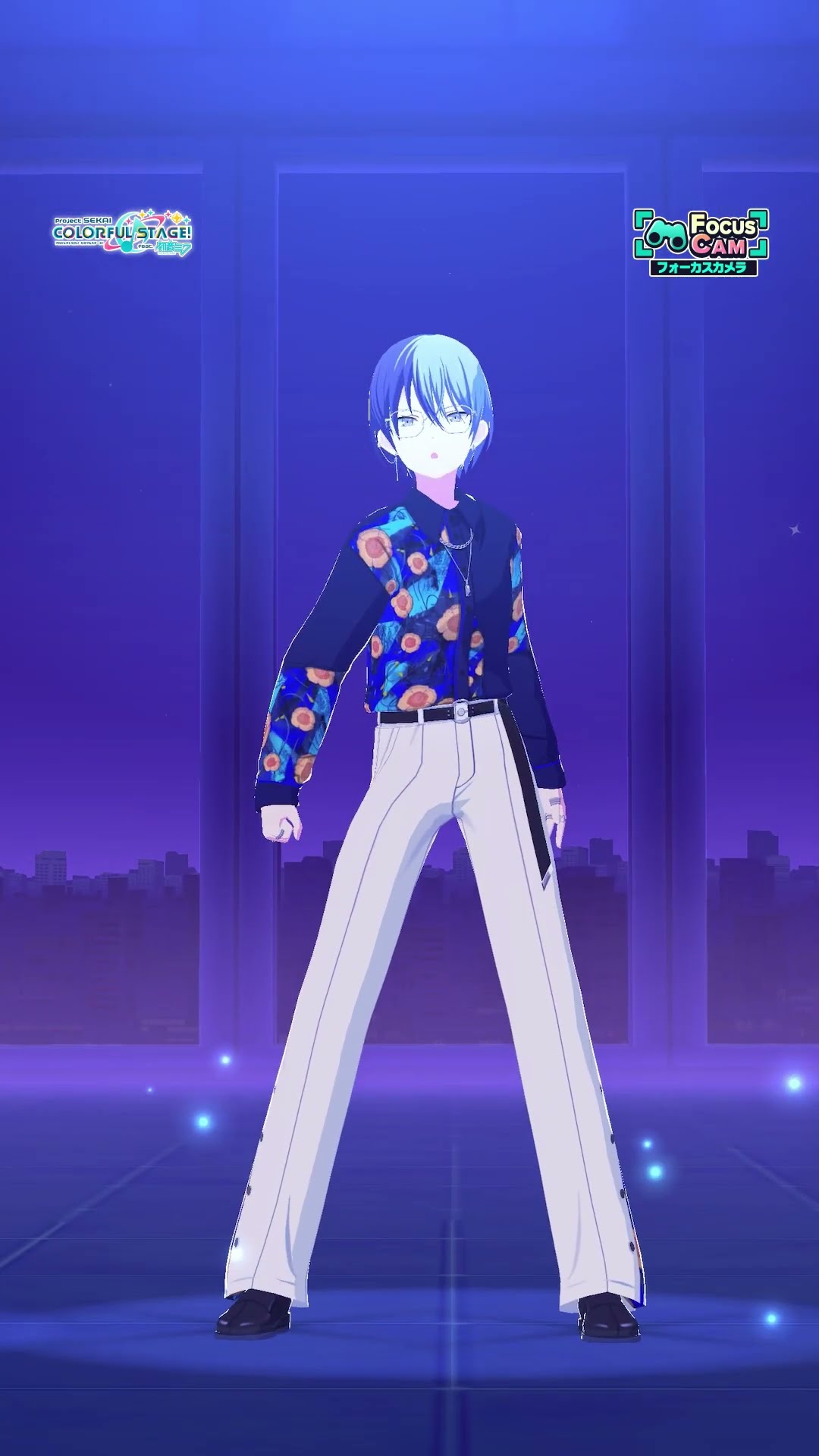 フォーカスカメラ】 青柳冬弥『blender』#プロセカ #ビビバス - YouTube