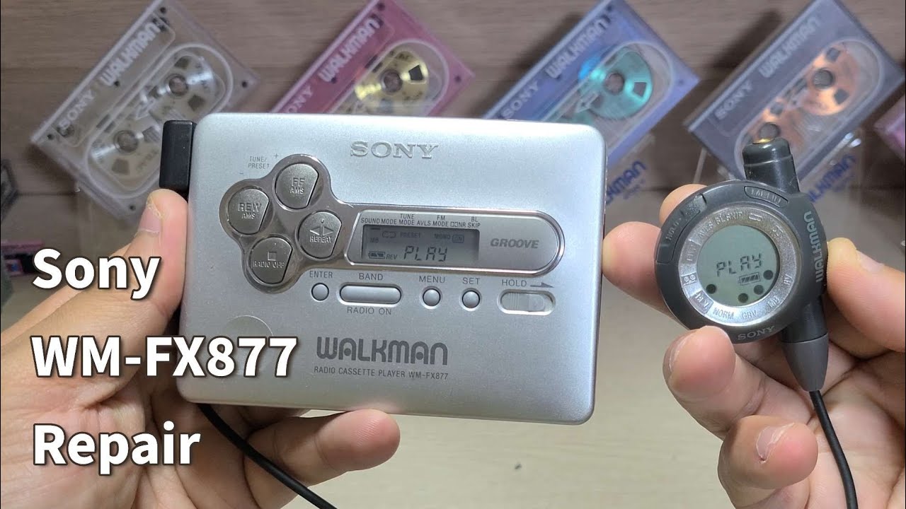 Sony WM-FX877 Repair Cassette Player Walkman - YouTube