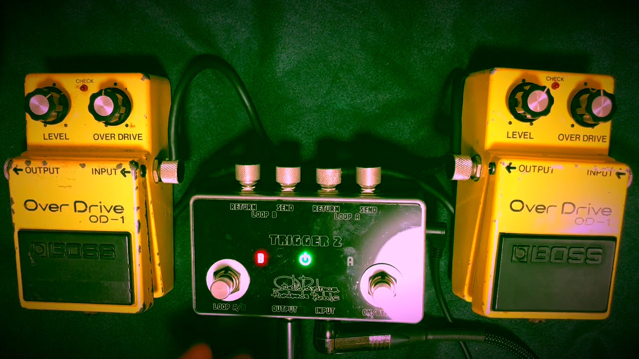 BOSS OD-1をレビュー！初期型を含む年代やシリアルナンバー別に比較