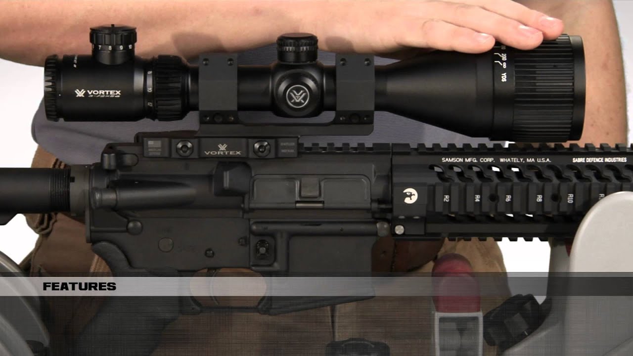 Crossfire II 3-12X56 AO Hog Hunter Riflescope - YouTube