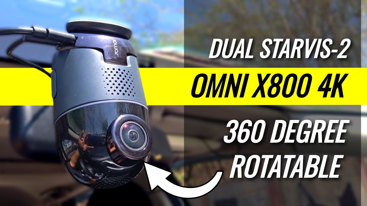 70mai 4K Omni X800 Dual Starvis-2 Dashcam REVIEW: Third Eye for
