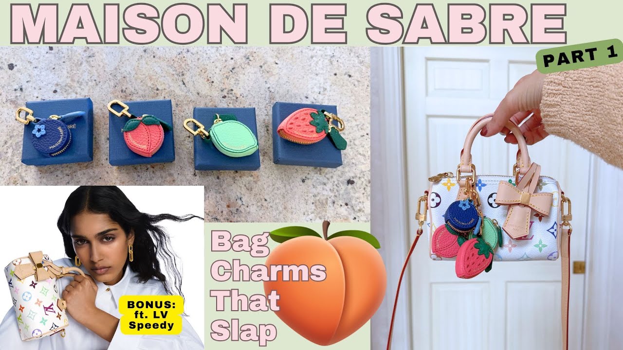 Bag Charms That Slap 🎀🔥 Maison de Sabré - YouTube