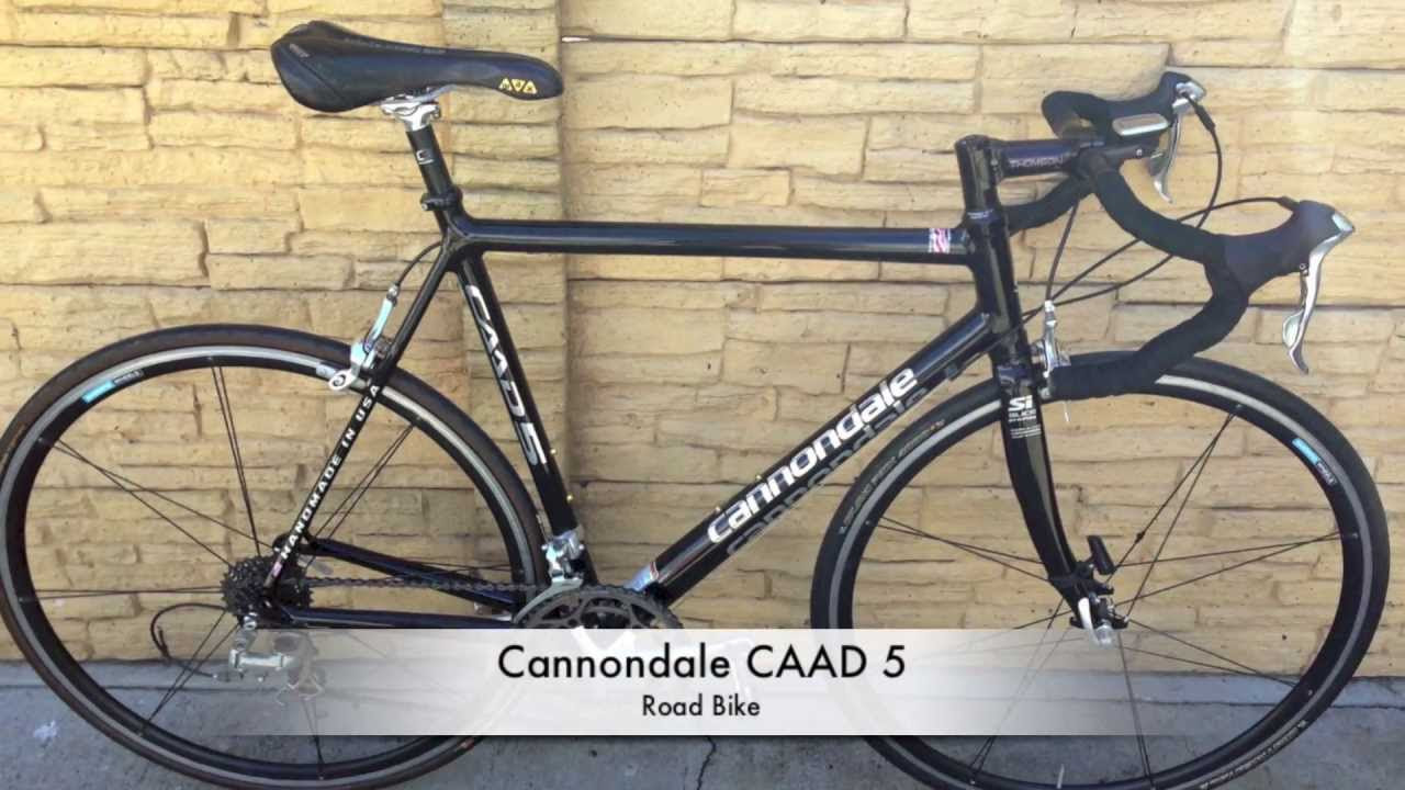 Cannondale CAAD 5 Road Bike - YouTube