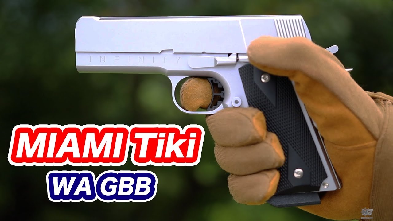 WA SVI マイアミ Tiki ガスブローバック マック堺 エアガンレビュー