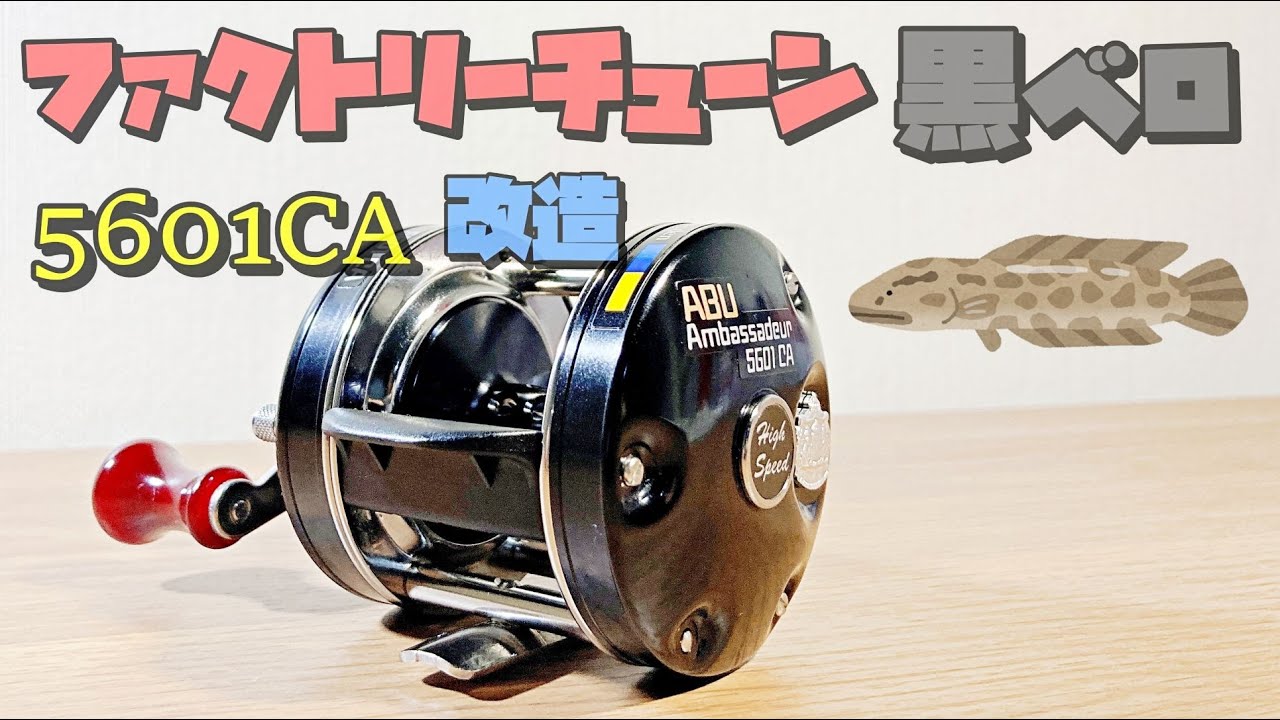 Abu Ambassador Factory Tuned 5601CA modified to specifications for