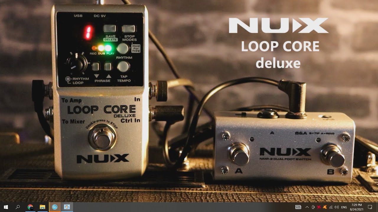 NUX Loop Core deluxe - YouTube