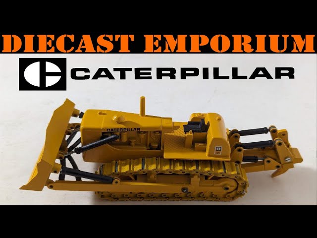 1:50 Scale Conrad Caterpillar D9G Vintage Bulldozer - YouTube