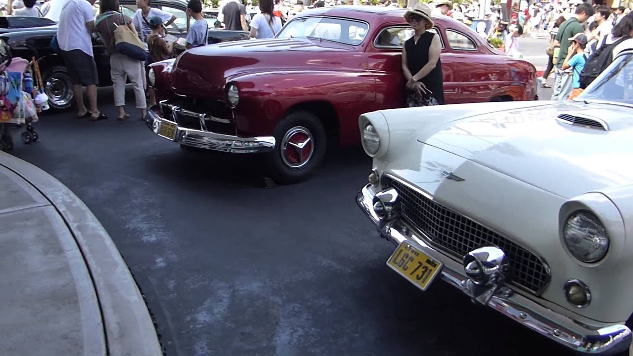 USJ メルズ・ドライブイン アメリカン・グラフィティに登場したアメ車