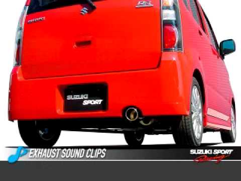 ワゴンR スズキスポーツレーシング EXセットSp-Xマフラーサウンド