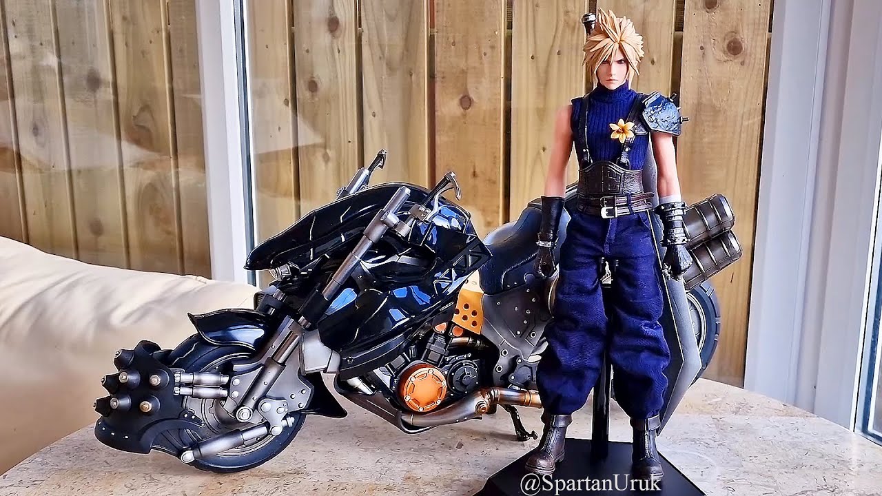 GameToys Final Fantasy VII Remake Cloud Strife & Hardy Daytona 1/6