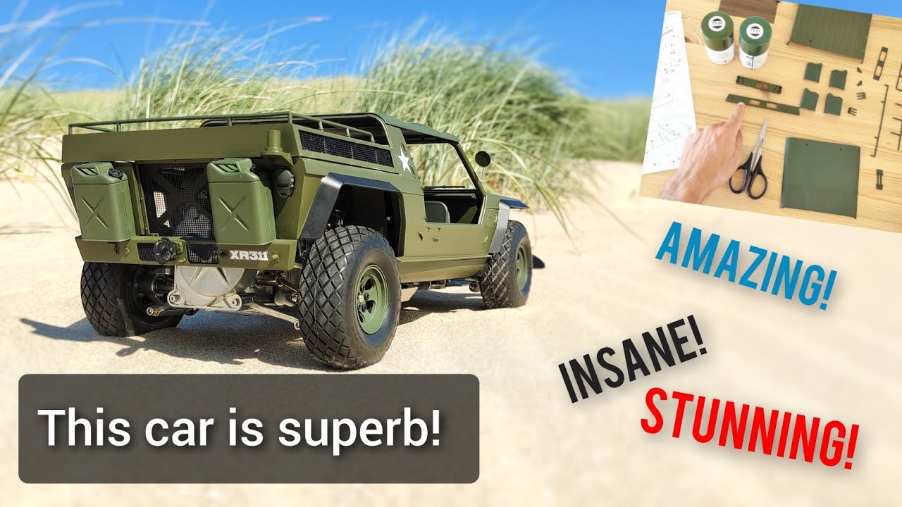 XR311 COMBAT SUPPORT VEHICLE at Woodgrove Ave Scale RC offroad