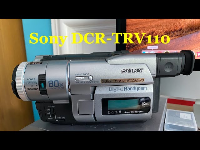 The Awesome Sony DCR-TRV110E - YouTube