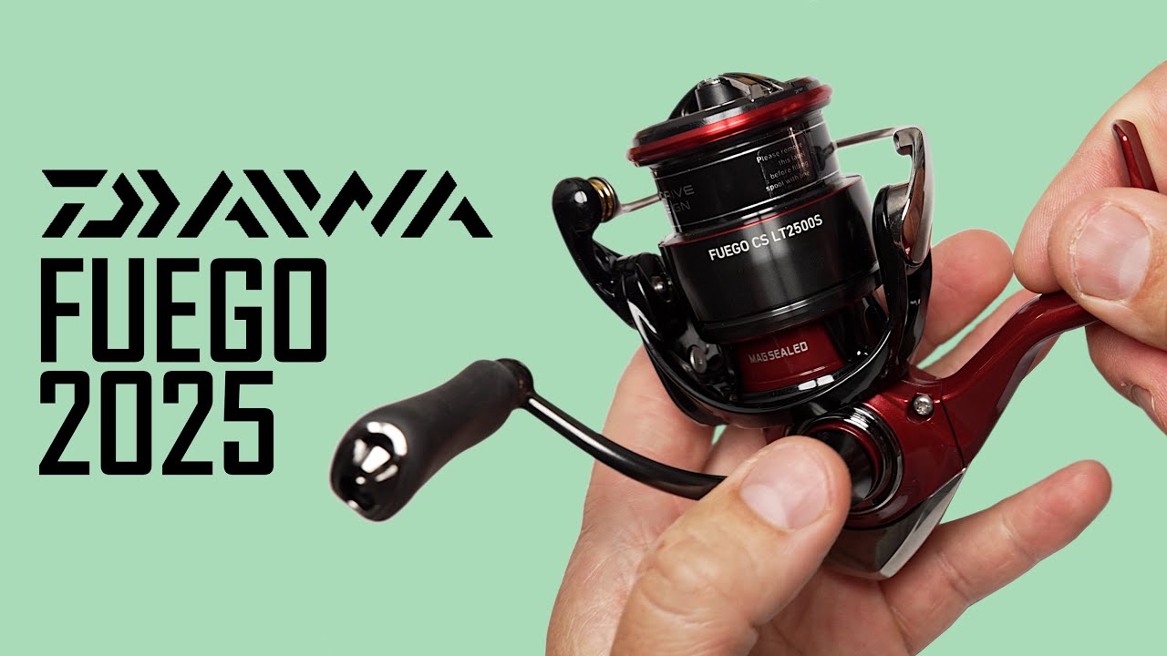 Daiwa Fuego LT 2025 spinning reel review. Fantastic value! - YouTube