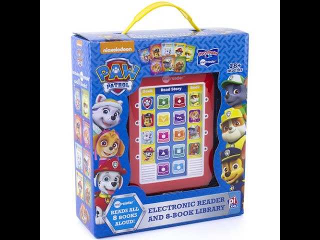 Nickelodeon Paw Patrol Chase - Me Reader Electronic Reader and 8