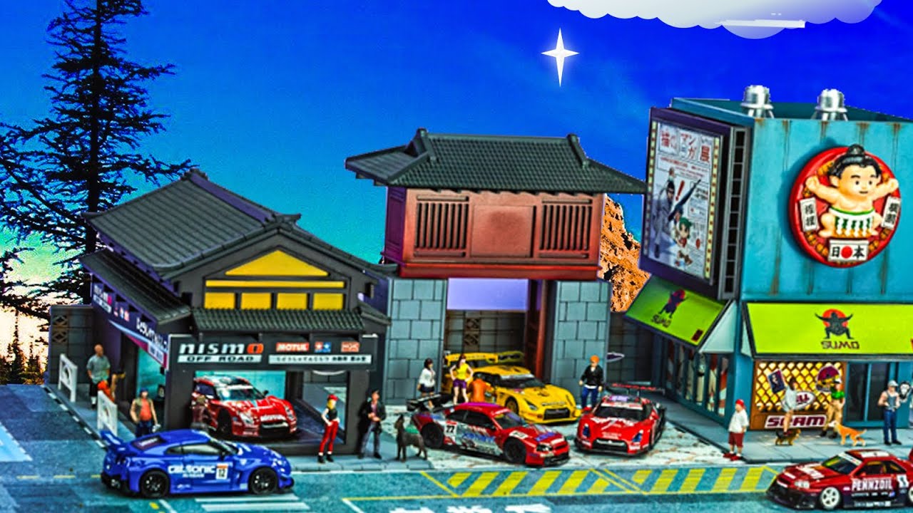 MAGIC CITY 1:64 NISMO EXHIBITION HALL & JAPANESE SUMO HALL