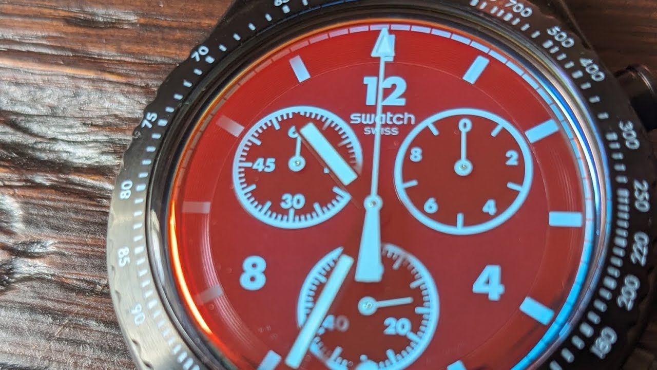 Swatch, The Crimson Mystique. YVB417. - YouTube