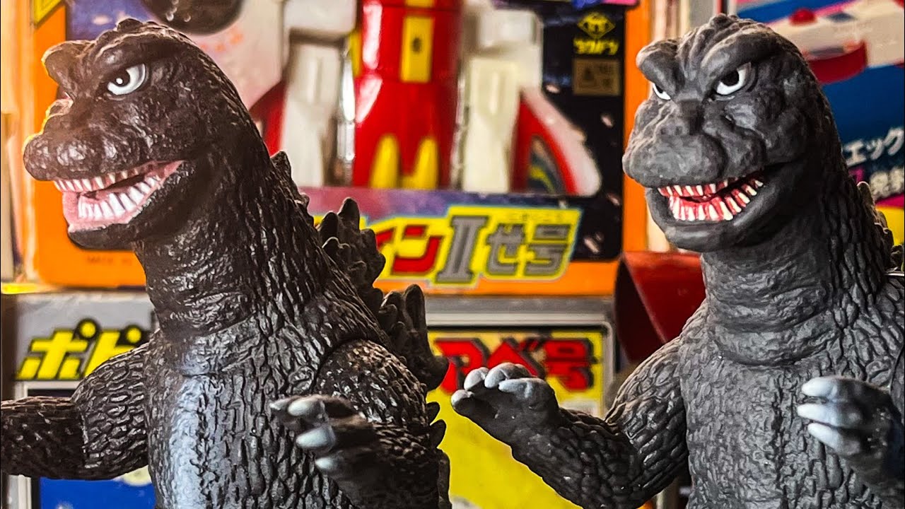 ムービーモンスターシリーズ ゴジラ1971 vs ゴジラ1968 比べてみよう