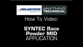 Holmenkol Syntec Race Powder MID - Anything Technical Ltd - YouTube