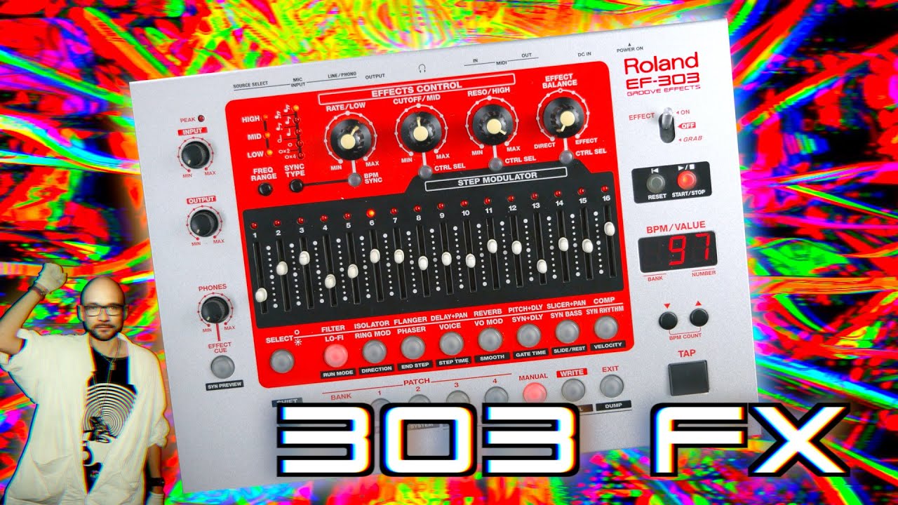 Bad Gear - Roland EF-303 - YouTube