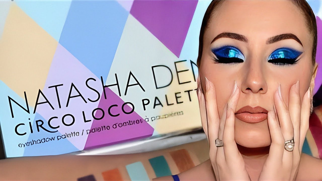 Natasha Denona Circo Loco Palette | Butterfly Eye Makeup - YouTube