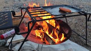 コールマン】ファイヤーディスクに合う【五徳】見つけたが