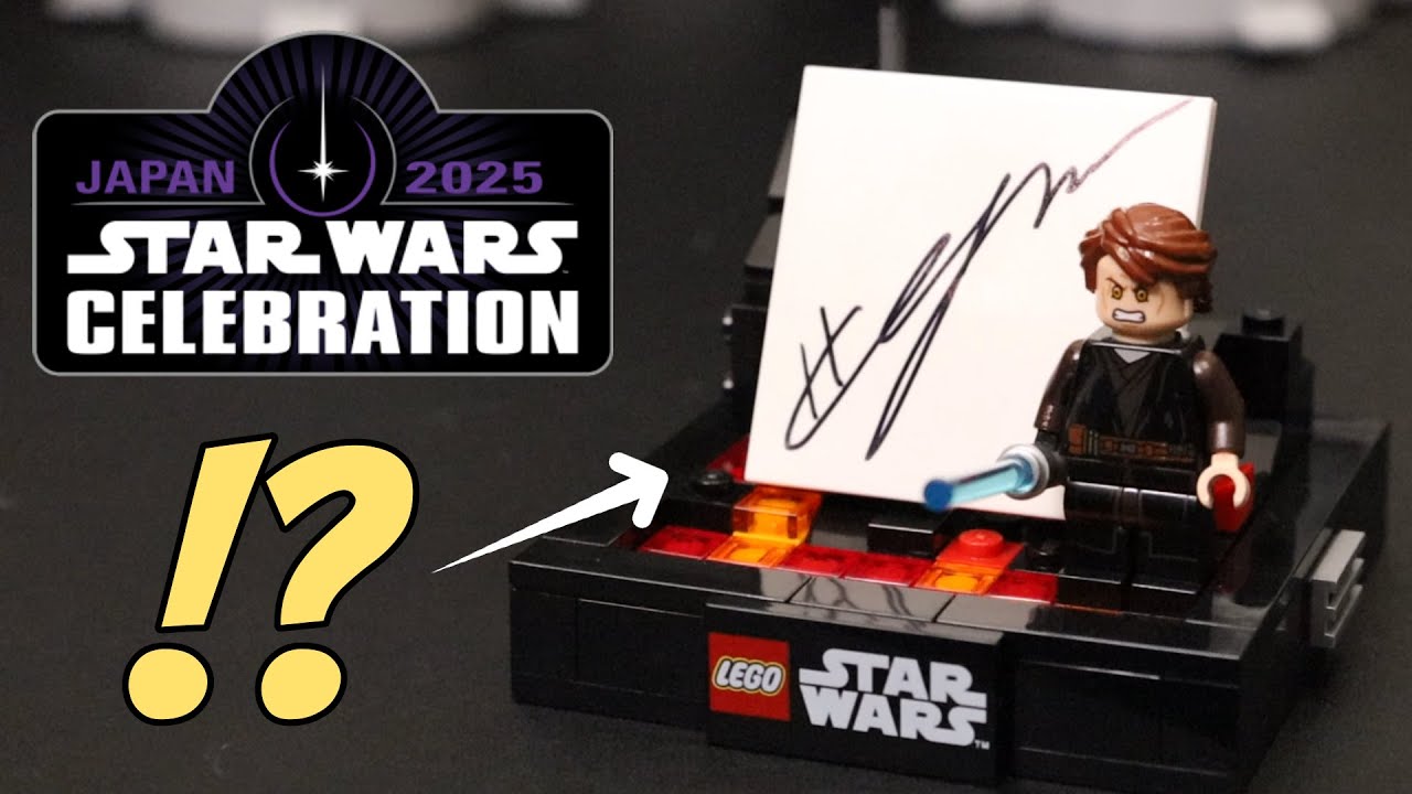 SWCJ Exclusive?] How to Get Autographed Official LEGO Star Wars