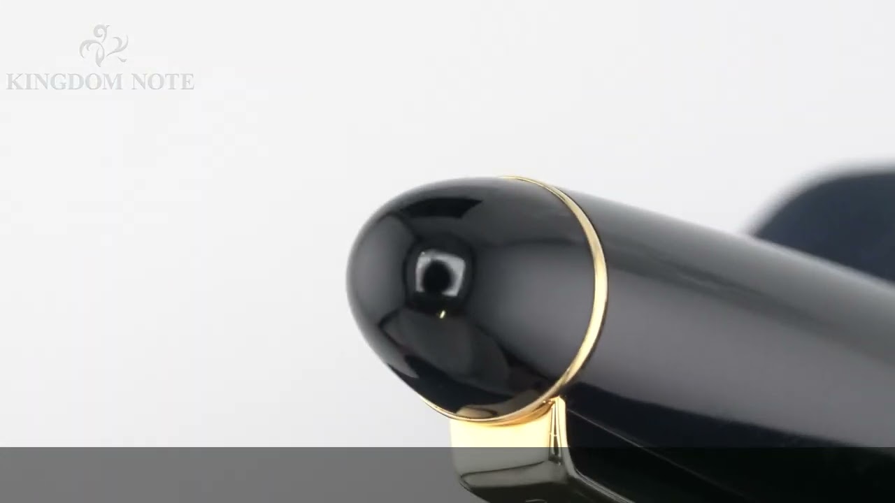 PILOT パイロット 万年筆 カスタム742 ブラック ミュージック - YouTube