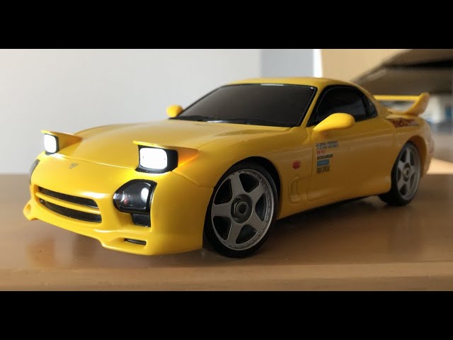 Mini-Z RX-7 FD3S 高橋啓介 頭文字D 紹介動画 【京商ミニッツ】 - YouTube