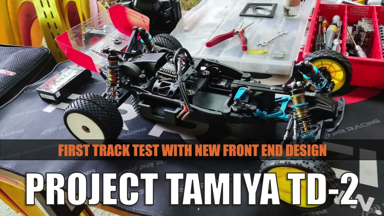 タミヤ TD2 テスト走行のみ タミヤ TD2 テスト走行のみ タミヤ TD2