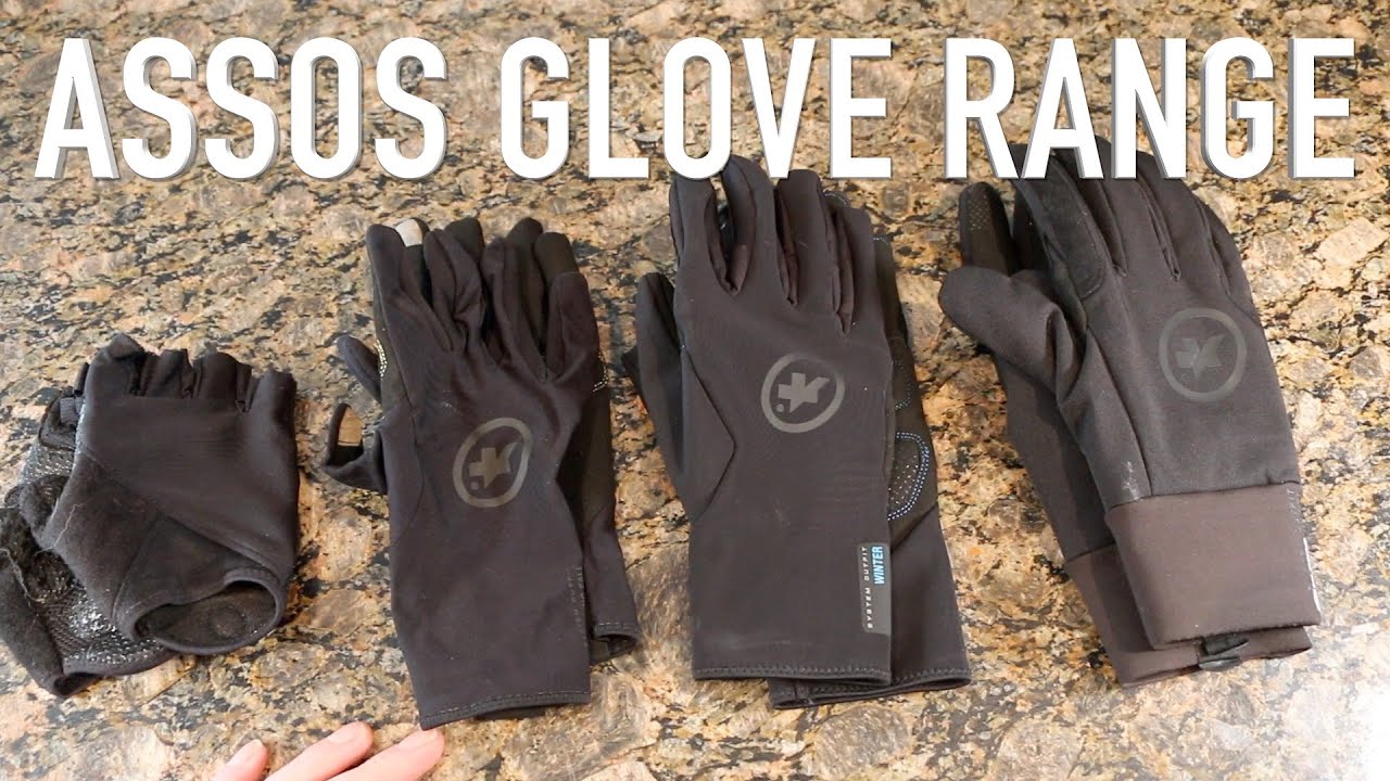 Assos - Glove Range Comparison #cycling #assos - YouTube