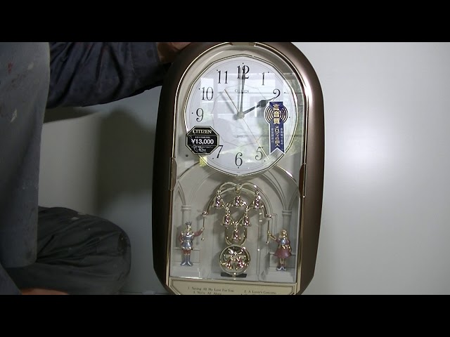シチズン CITIZEN からくり時計 ピュアサウンドベルディ 4MJ839-006