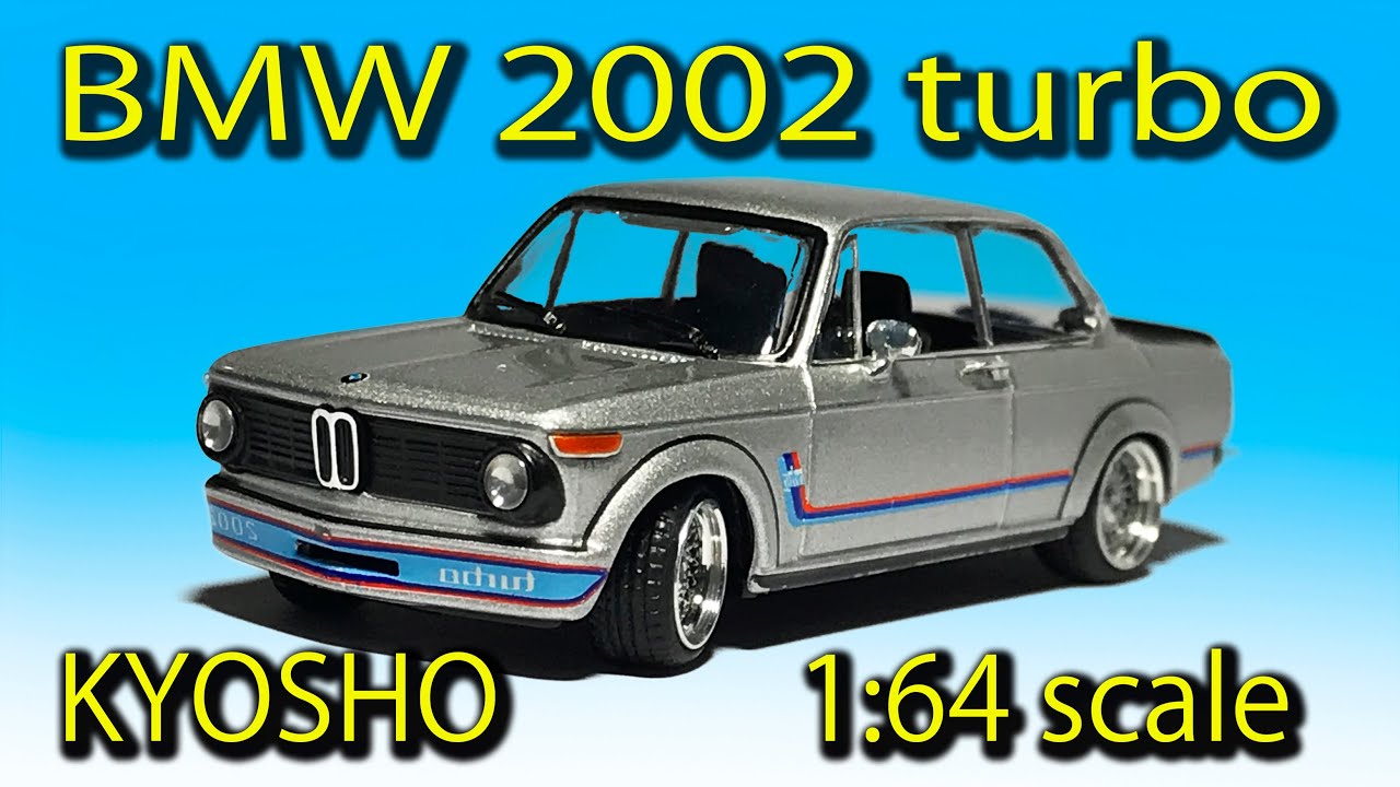 ミニカー改造 Custom KYOSHO 1:64 BMW 2002 Turbo MK miniature car