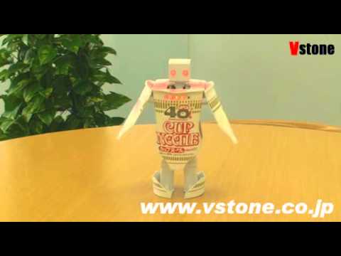 カップヌードルロボタイマー - YouTube