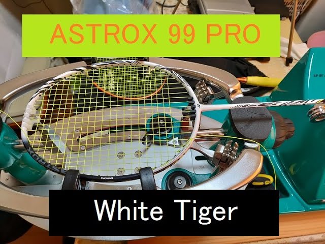 ASTROX99 PRO White Tiger stringed - YouTube