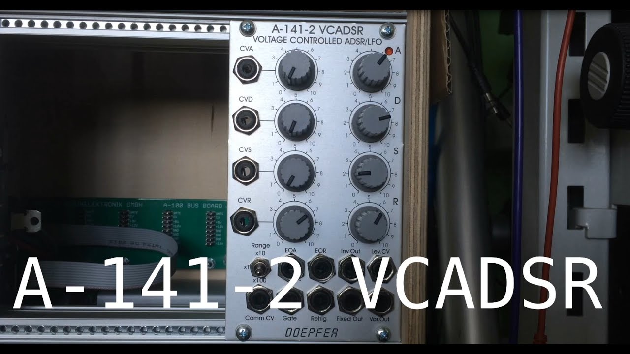 Doepfer A-141-2 VCADSR Demo / Overview (with Oscilloscope) - YouTube